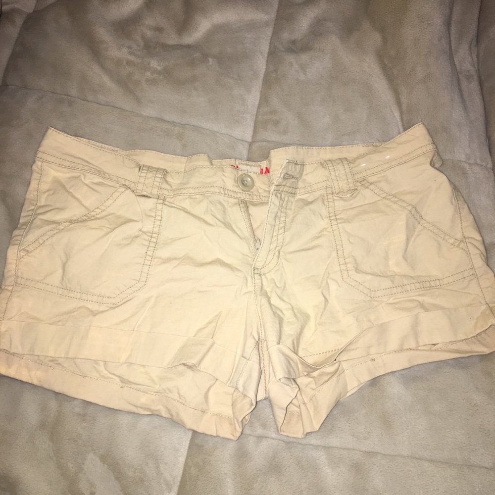 Tan shorts